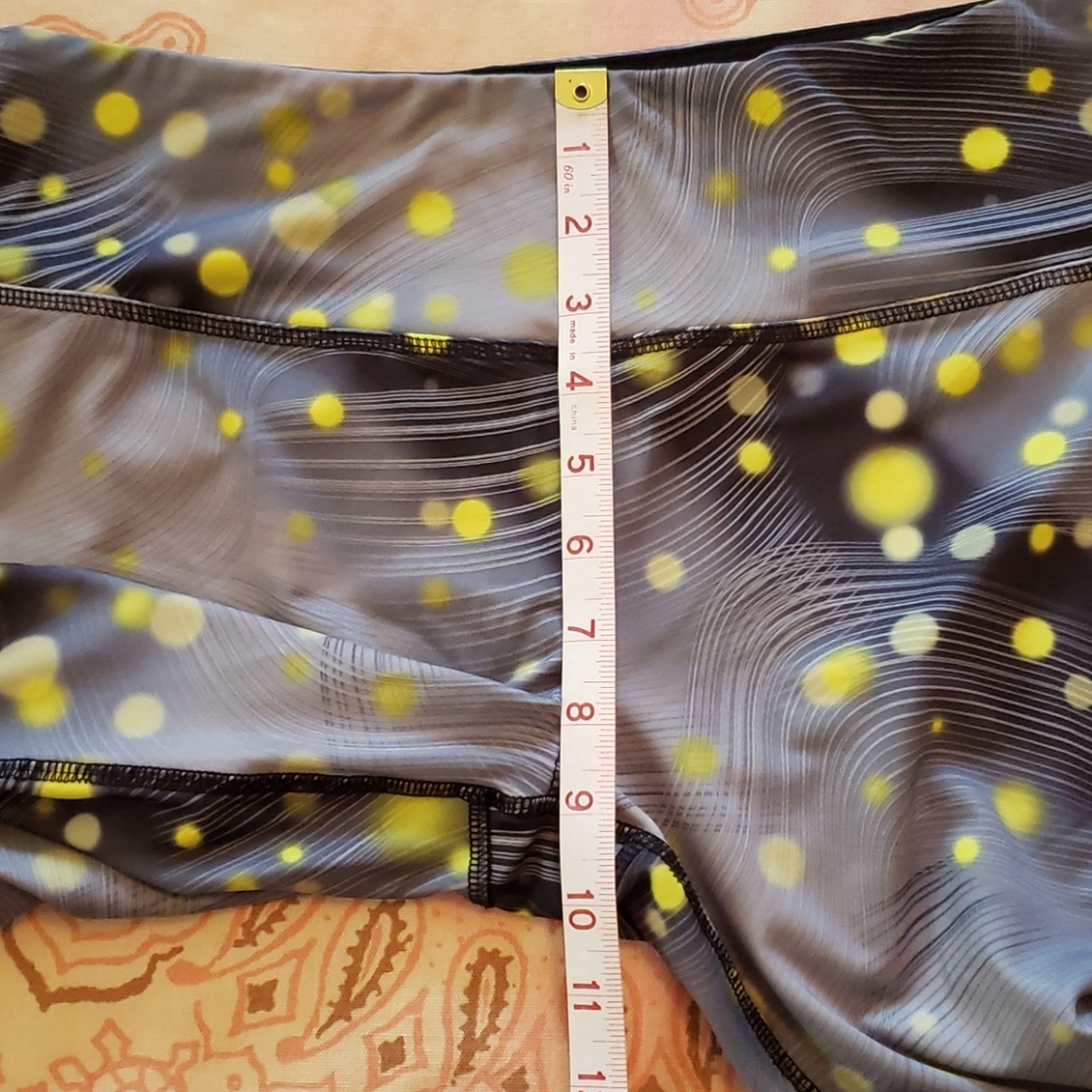 Workout Pants. Yoga Athletic. Spots Lights Stripes - Picture 7 of 9